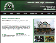 Tablet Screenshot of nashotahclubhouse.com